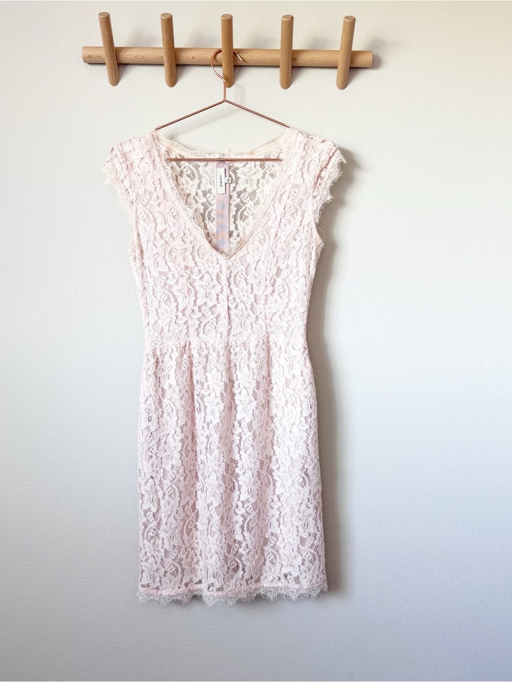 Babaton Pink Lace Dress
